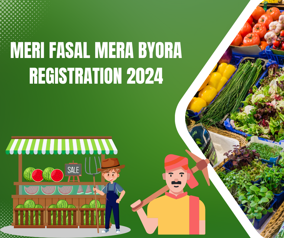 Meri Fasal Mera Byora Registration 2024 Online at fasal.haryana.gov.in