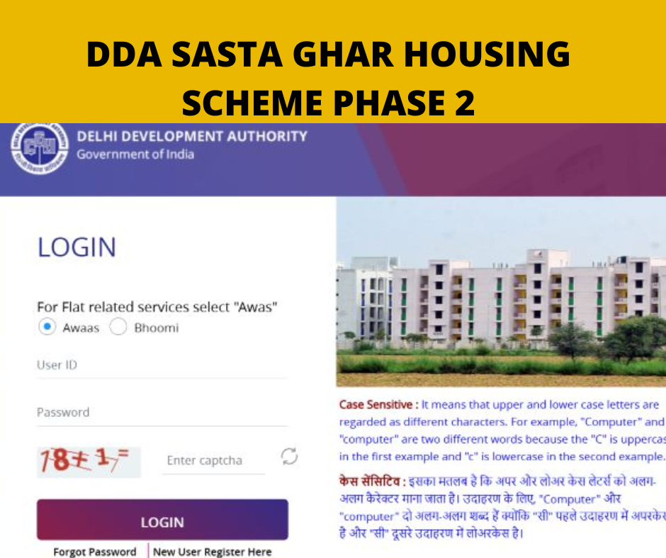 DDA Sasta Ghar Housing Scheme Phase 2