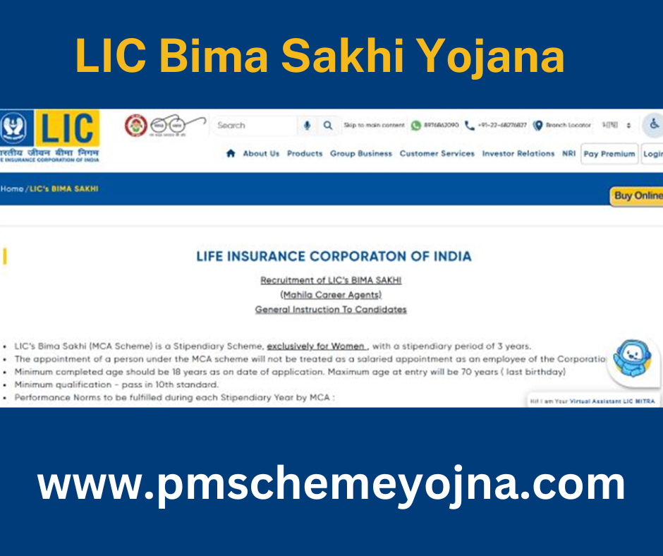 LIC Bima Sakhi Yojana 2024-25